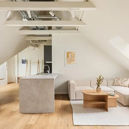 Hh - Modern L Center Апартаменты Берген