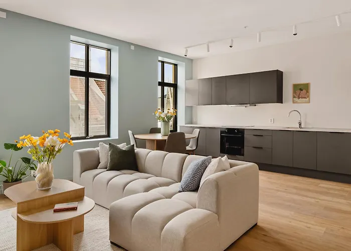 Hh - Modern L Center Daire Bergen