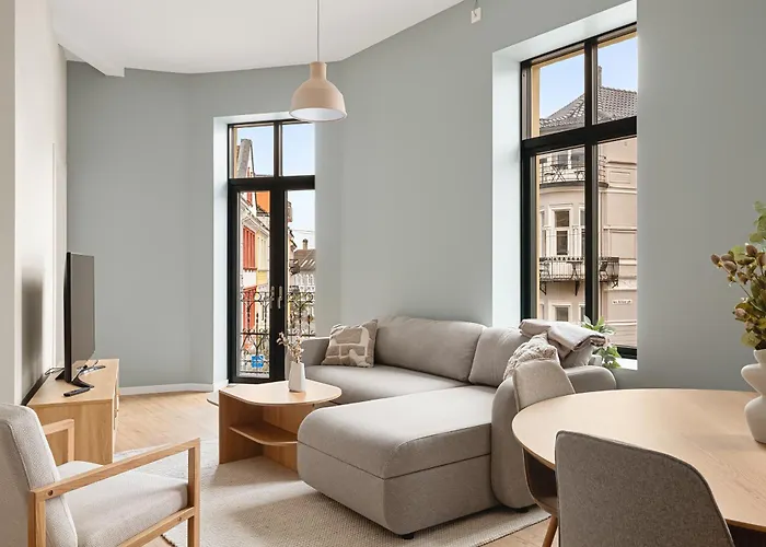 Daire Hh - Modern L Center *