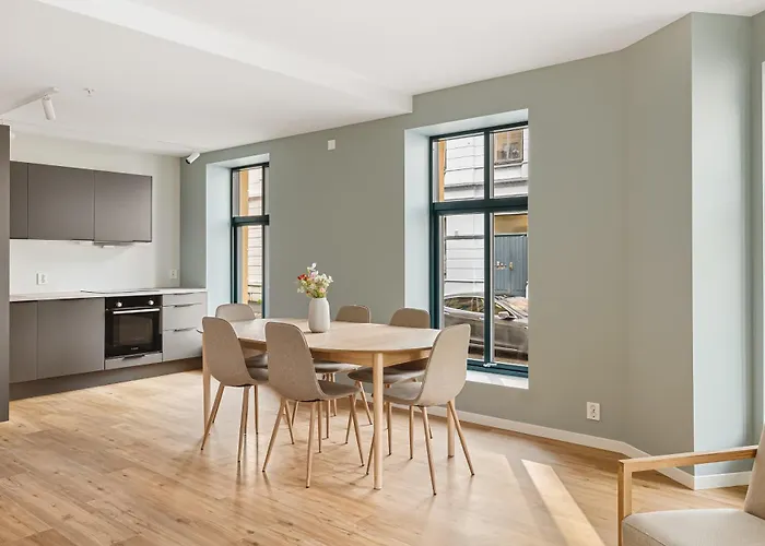 아파트 Hh - Modern L Center 베르겐