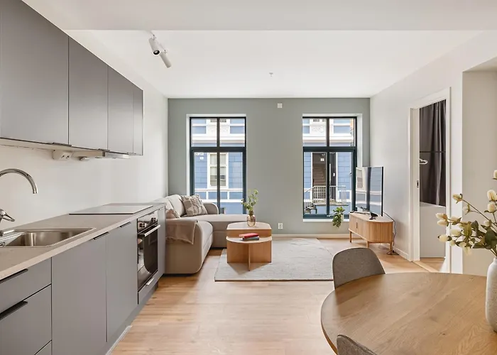 Daire Hh - Modern L Center *